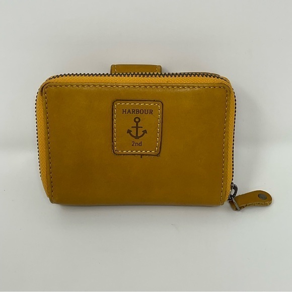 Harbor 2nd Isidora Flap Wallet Mustard Yellow - Picture 10 of 11